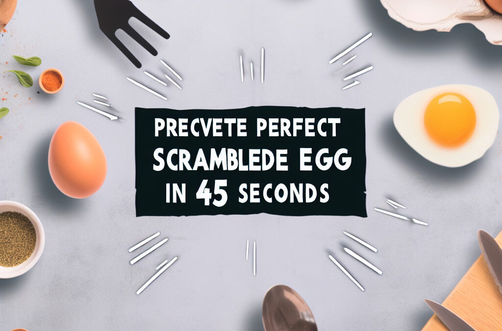 Come preparare delle uova strapazzate perfette in 45 secondi senza fornello: i migliori consigli e trucchi dello chef