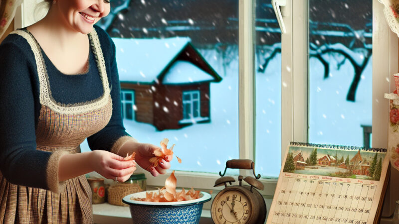 Perché le casalinghe raccolgono le bucce di cipolla in inverno: sono indispensabili in primavera e in estate