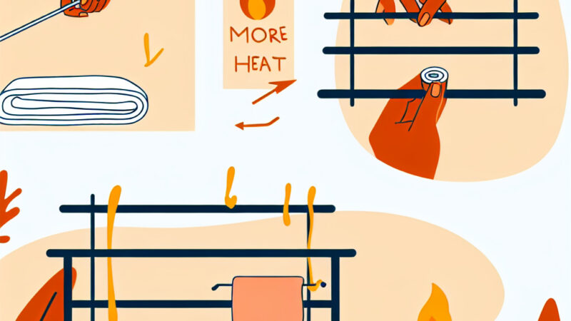 Più calore: come realizzare un portasciugamani caldo in pochi minuti