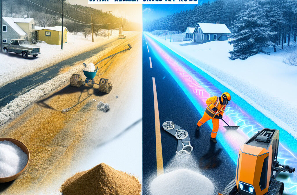 Sabbia e sale appartengono al passato: ciò che salva davvero le strade ghiacciate
