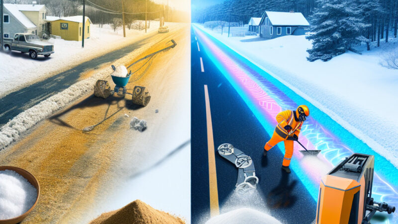 Sabbia e sale appartengono al passato: ciò che salva davvero le strade ghiacciate